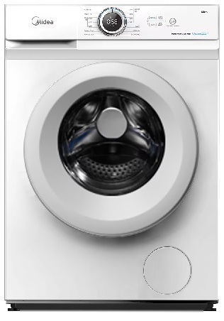 Lavadora Midea MF100W80B1/W-ES - 8kg 1400rpm Clase B Motor BLDC Inverter 15 Programas LED