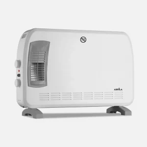 Convector Eléctrico BENGALA 2000W Blanco/Gris 3 Potencias Turbo