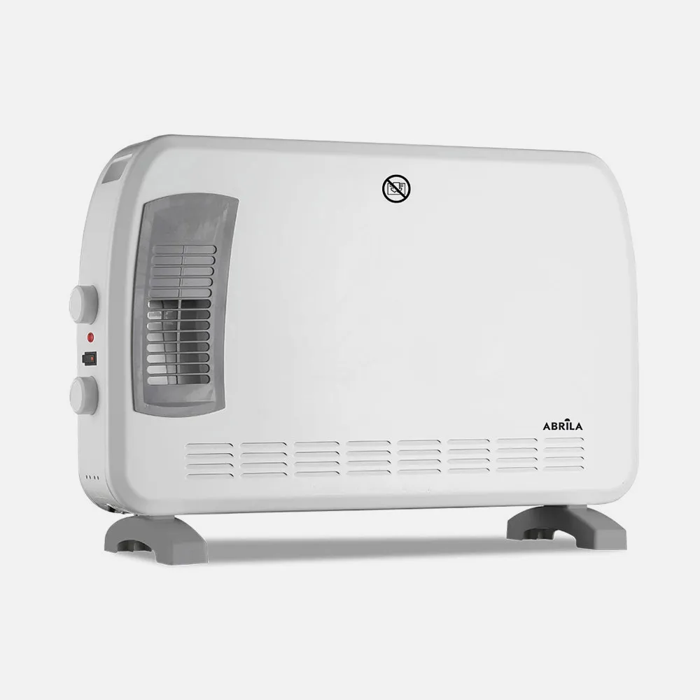 Convector Eléctrico BENGALA 2000W Blanco/Gris 3 Potencias Turbo