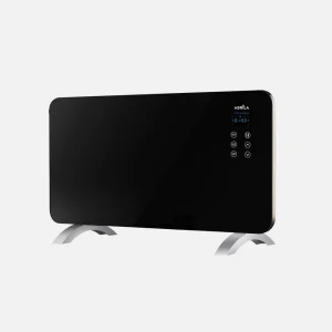 Emisor Térmico de Cristal Abrila HIMALAYA 1500W Negro Mando Distancia IP24