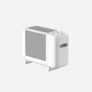 Radiador de Mica PINSAPO 1000W Blanco Antivuelco Termostato Regulable