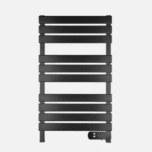 Toallero Eléctrico de Aluminio JALON 450W Negro Display LED IP24