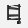 Toallero Eléctrico SCUTI 300W Negro Display Táctil IP24 - Imagen 2
