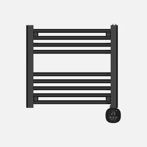 Toallero Eléctrico SCUTI 300W Negro Display Táctil IP24