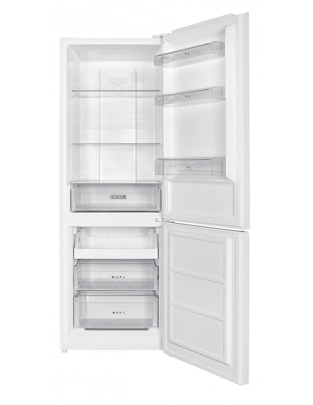 Frigorífico Combi NewPol NWCN185W No Frost 186x60 cm Blanco - Imagen 2